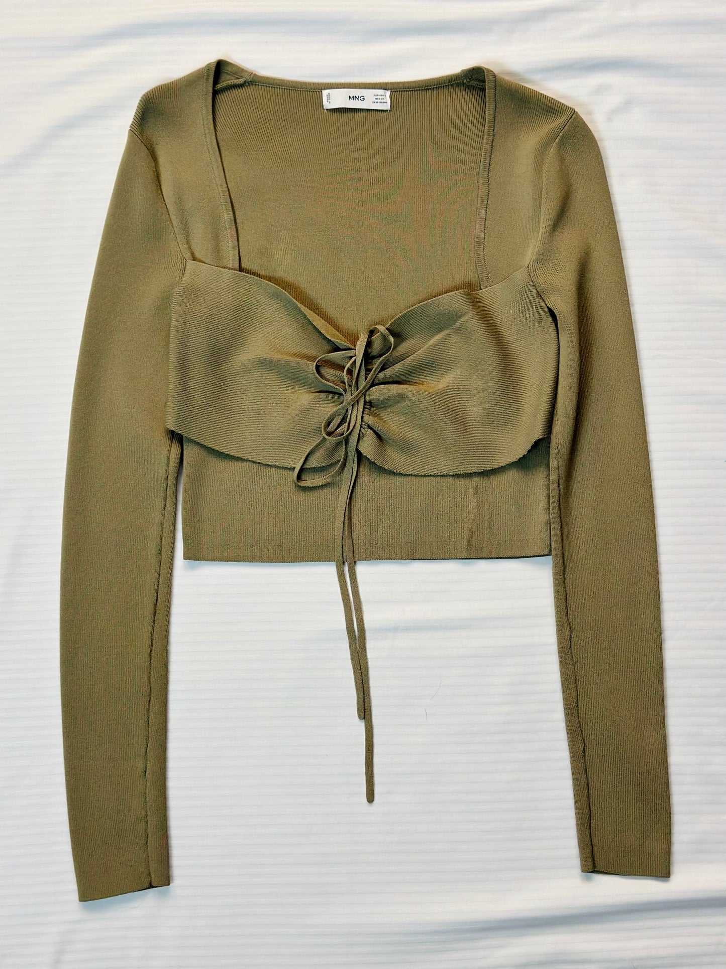 Mango - Ruched Detail Sweater