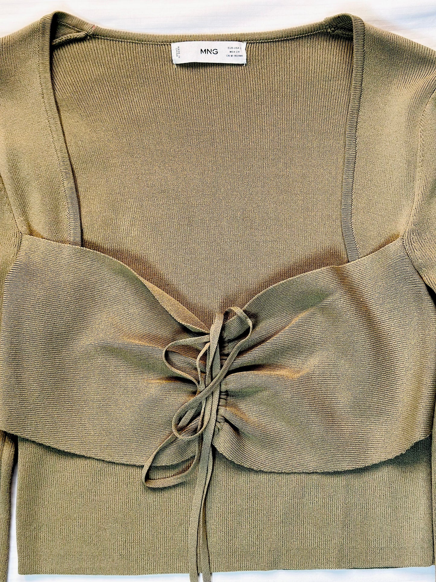 Mango - Ruched Detail Sweater