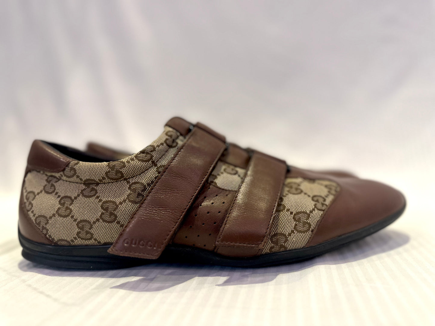 Gucci GG Velcro Sneakers (Sz 45)