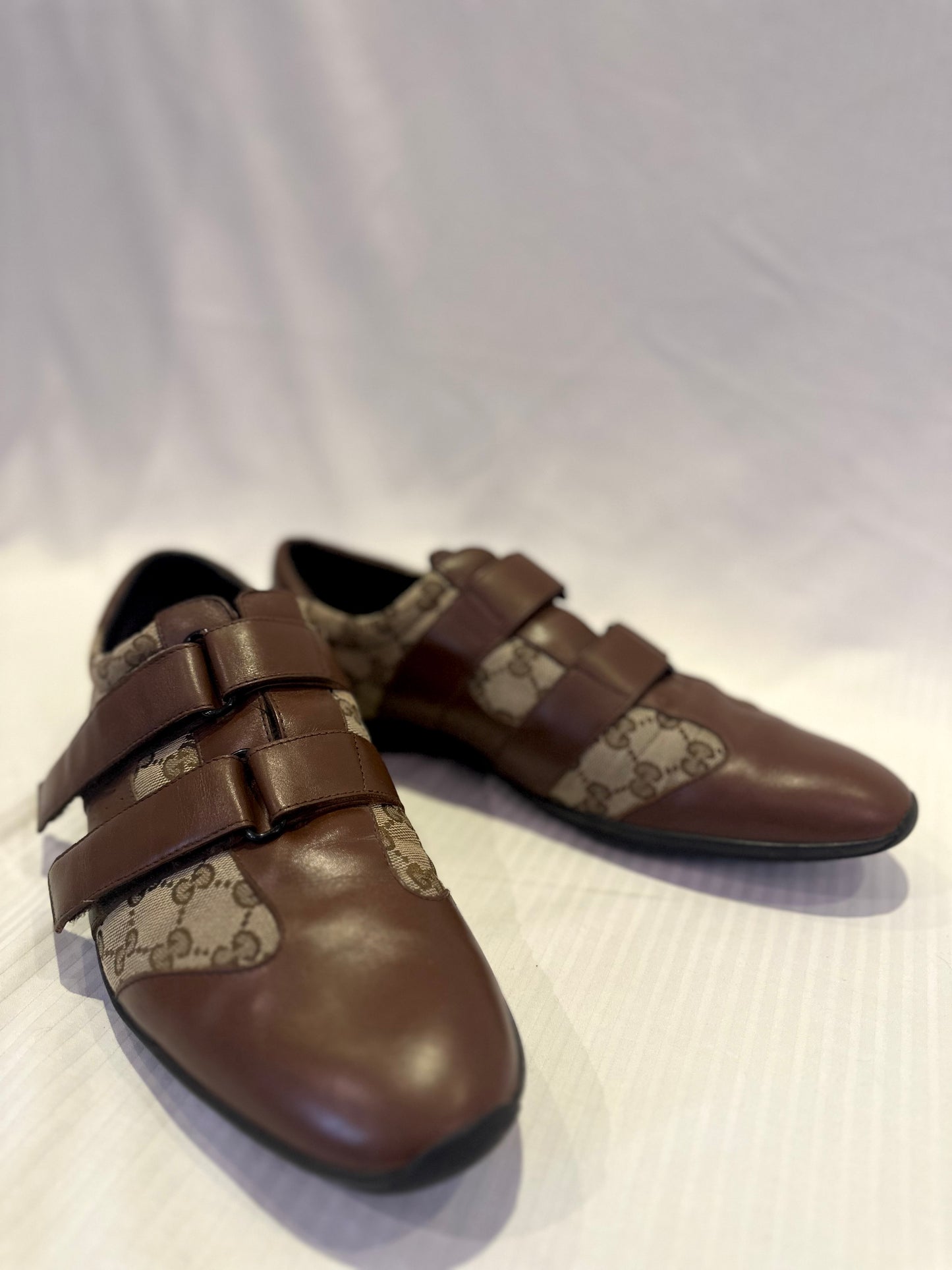 Gucci GG Velcro Sneakers (Sz 45)