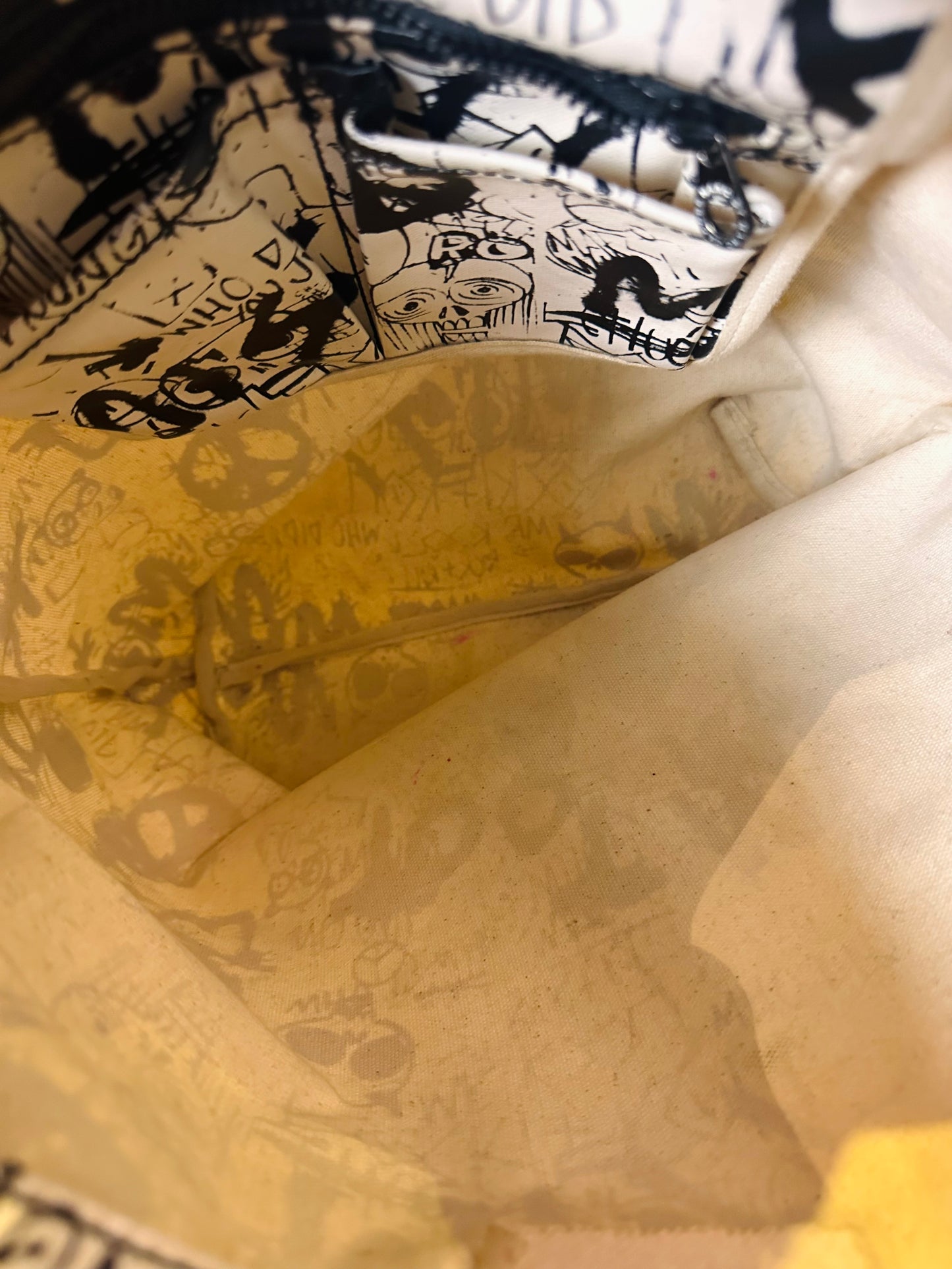 Marc Jacobs Punk Graffiti Tote Bag