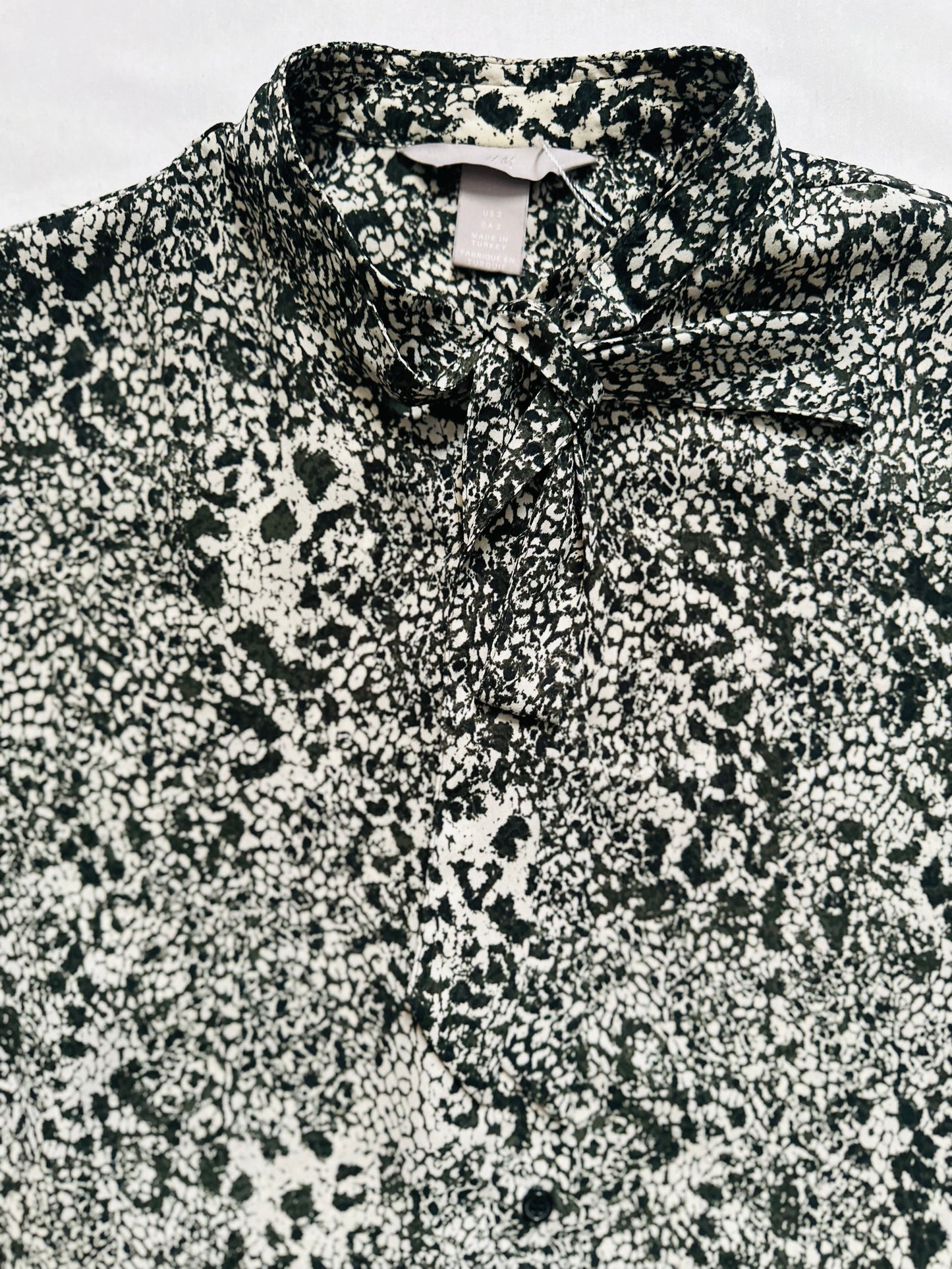 H&M Khaki Blouse