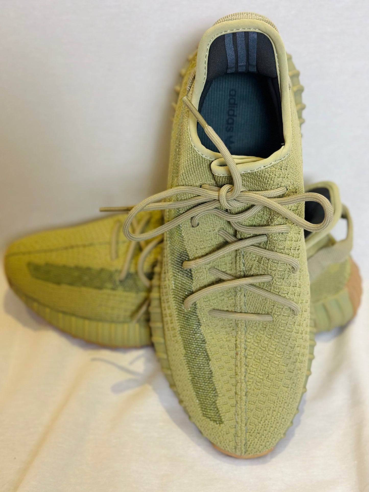 Adidas Yeezy Boost 350 V2 "Sulfur" Sneakers (Sz 46)