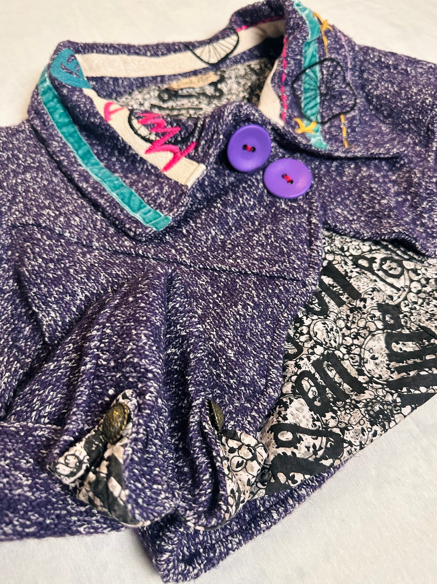 Vintage PinkFly Purple Jacket