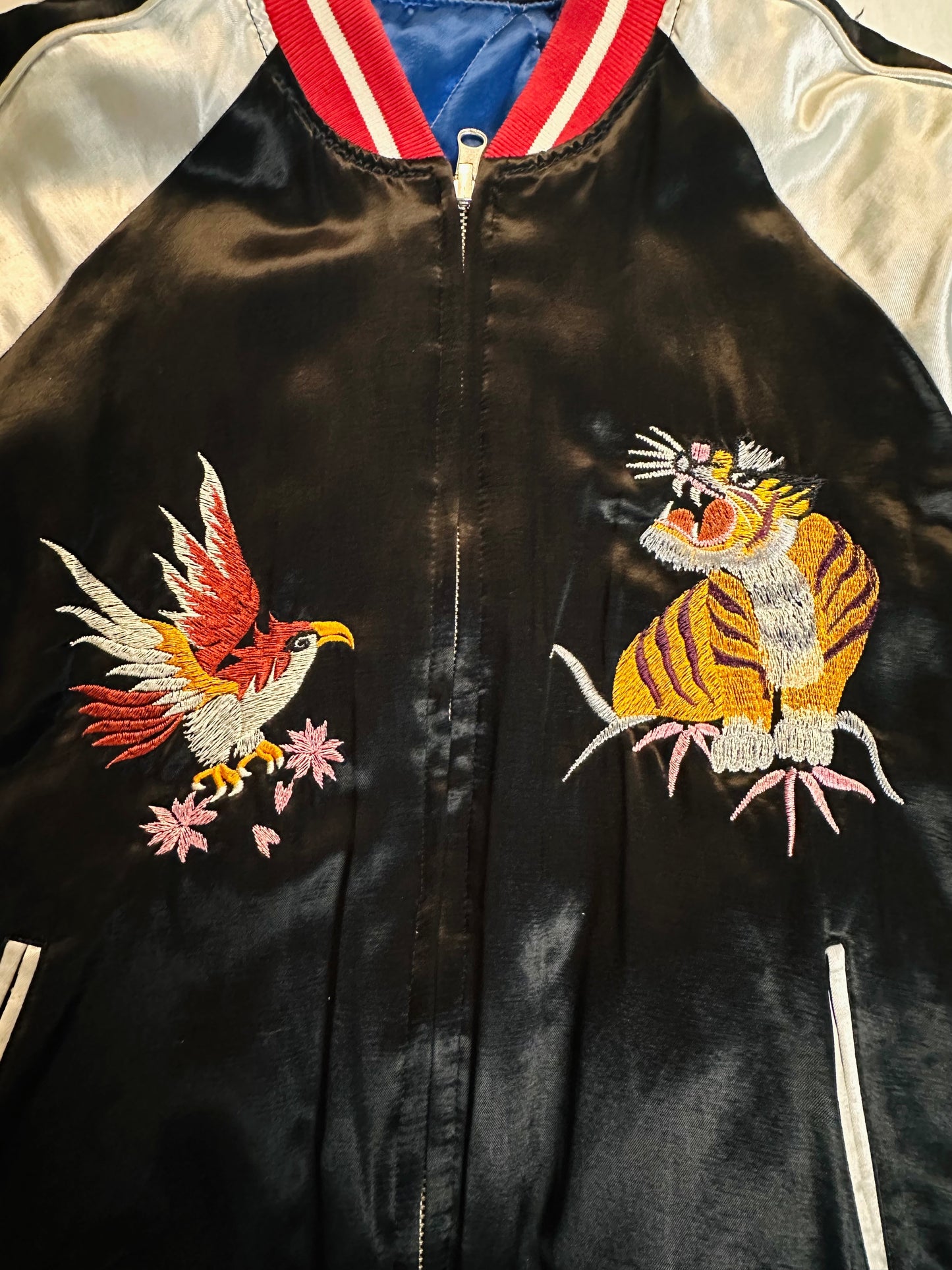 Vintage TOPSHOP Reversible Bomber Jacket
