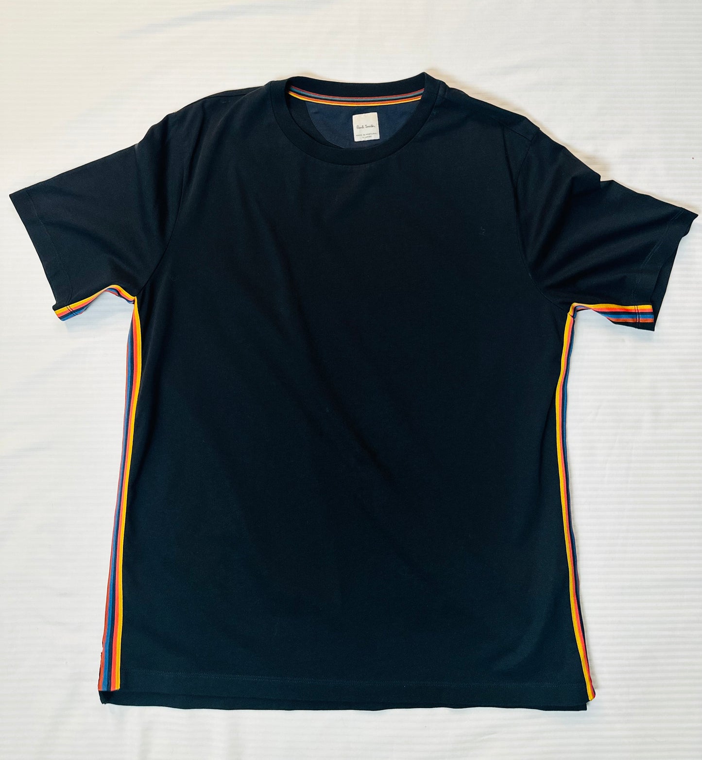 PAUL SMITH Printed Organic Cotton Regular Fit T-Shirt (Sz XL)