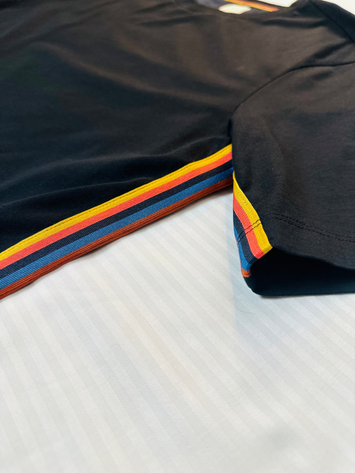 PAUL SMITH Printed Organic Cotton Regular Fit T-Shirt (Sz XL)