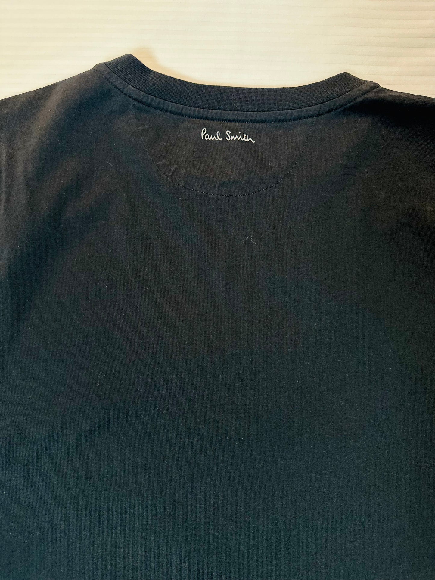PAUL SMITH Printed Organic Cotton Regular Fit T-Shirt (Sz XL)