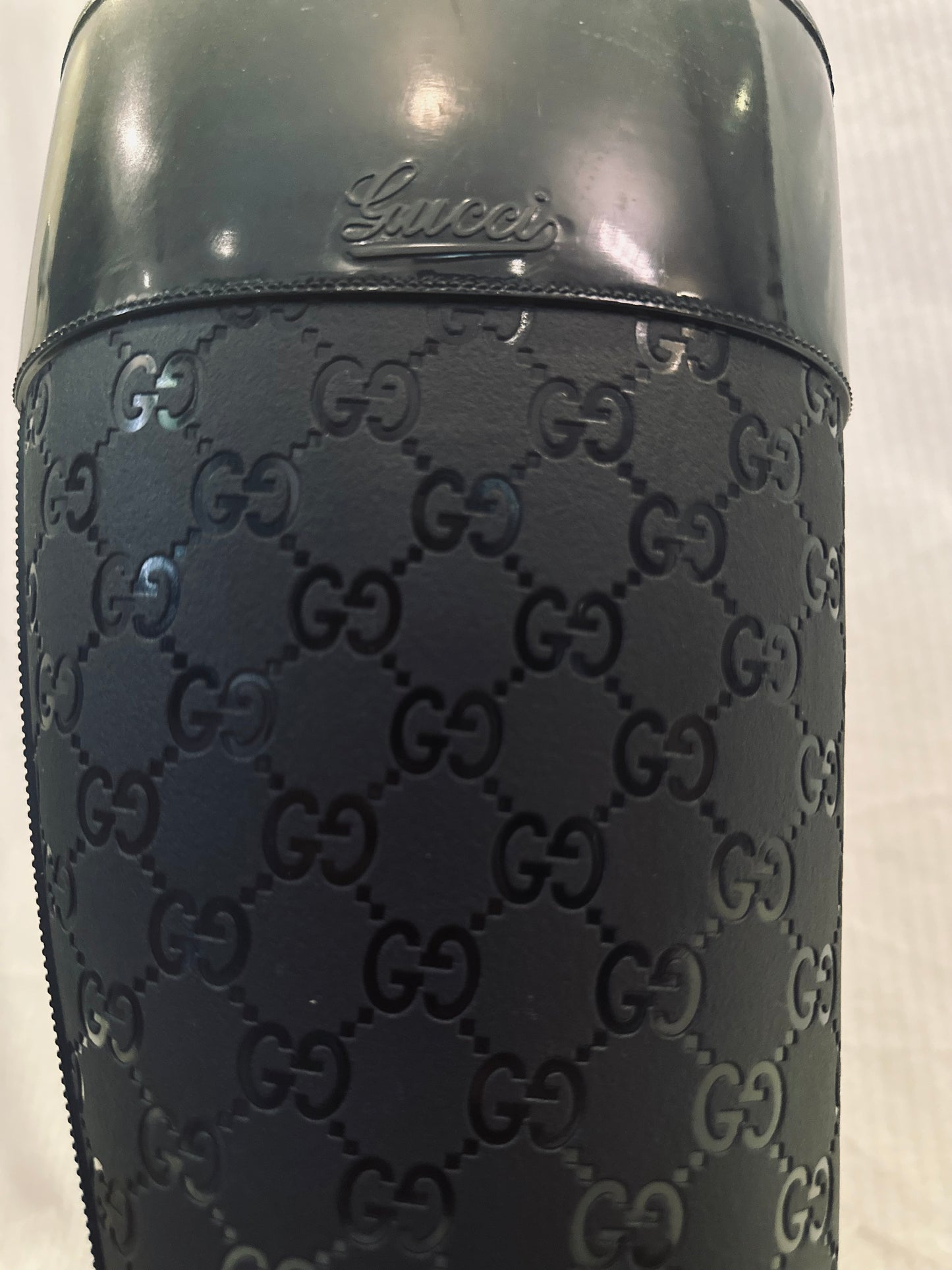 Gucci Monogram Rain Boots