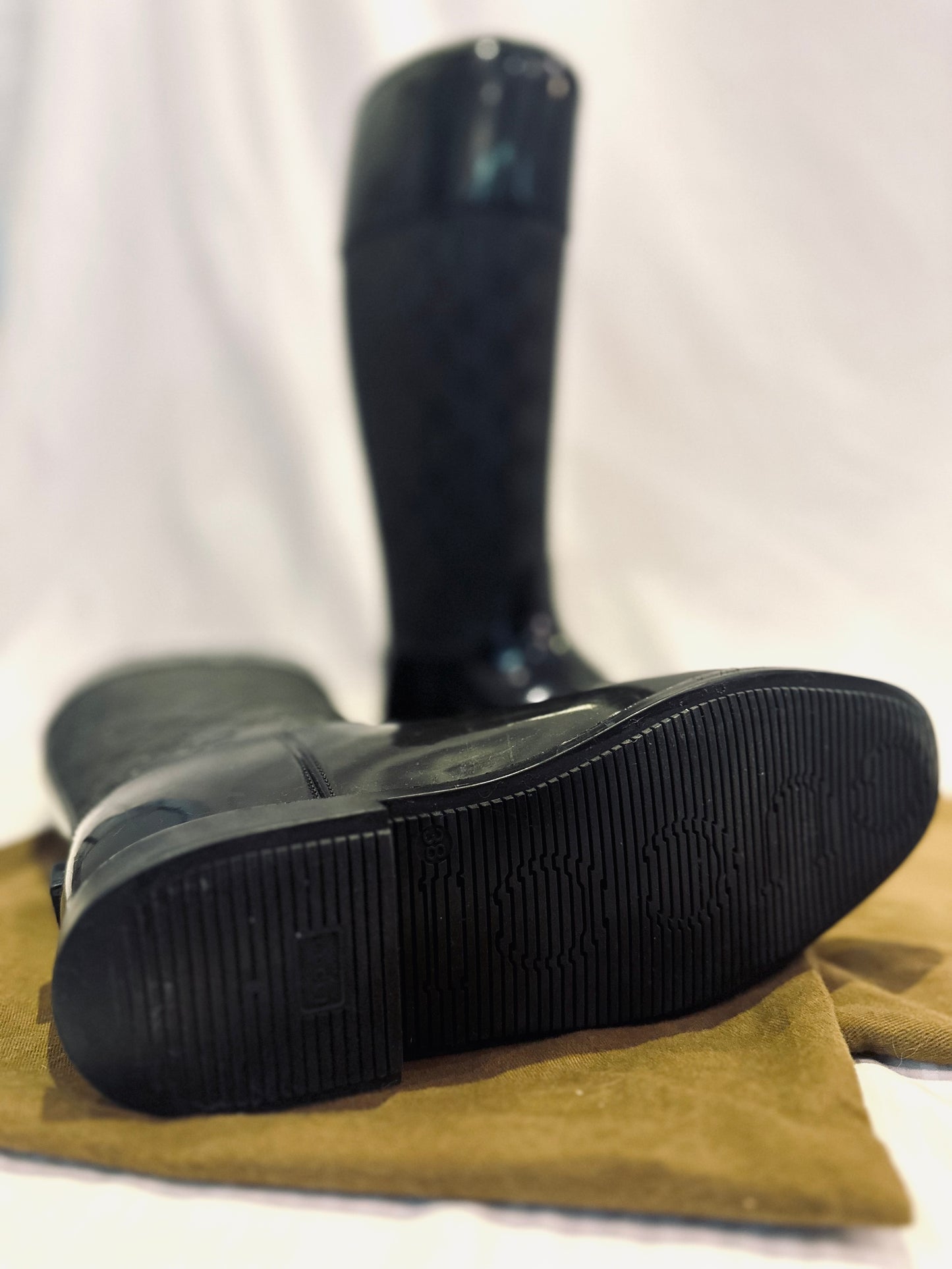 Gucci Monogram Rain Boots