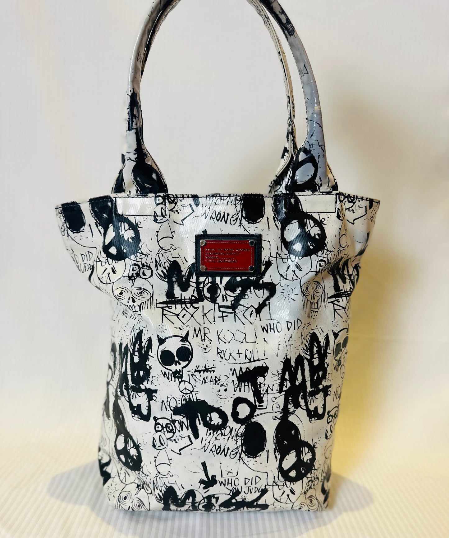 Marc Jacobs Punk Graffiti Tote Bag