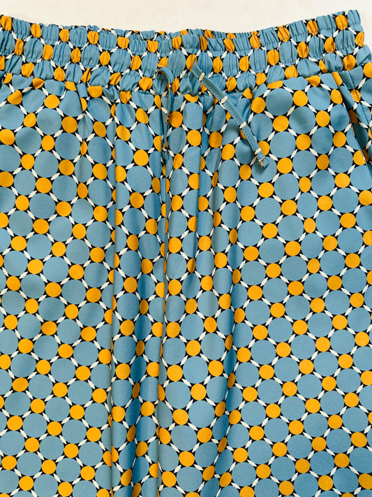 Silky Print Pants