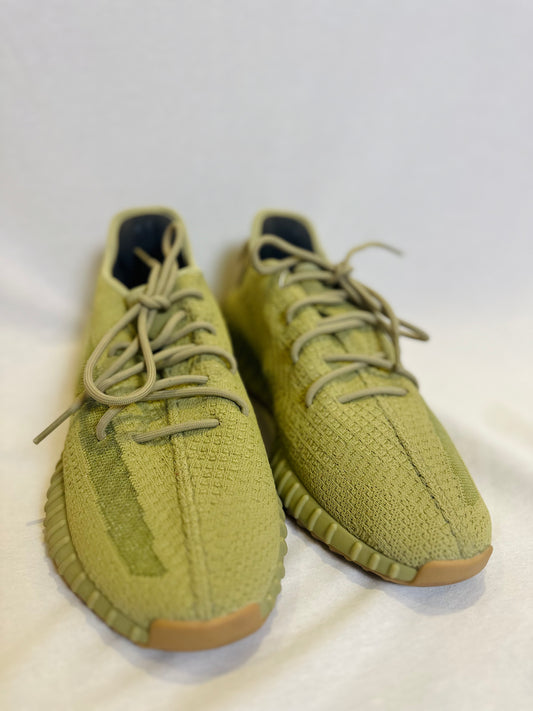 Adidas Yeezy Boost 350 V2 "Sulfur" Sneakers (Sz 46)